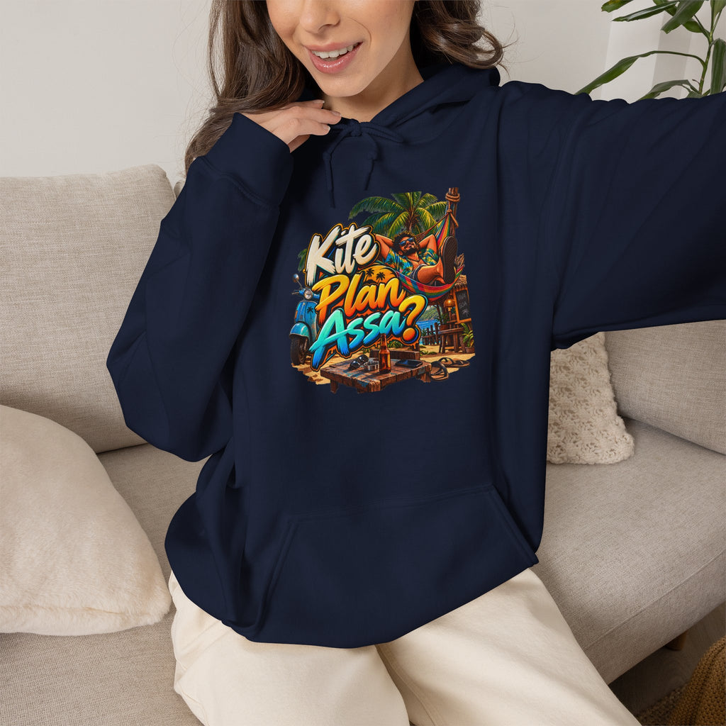 Kite Plan Assa? | Goan Heritage Heavy Blend Hoodie — Hammock Edition