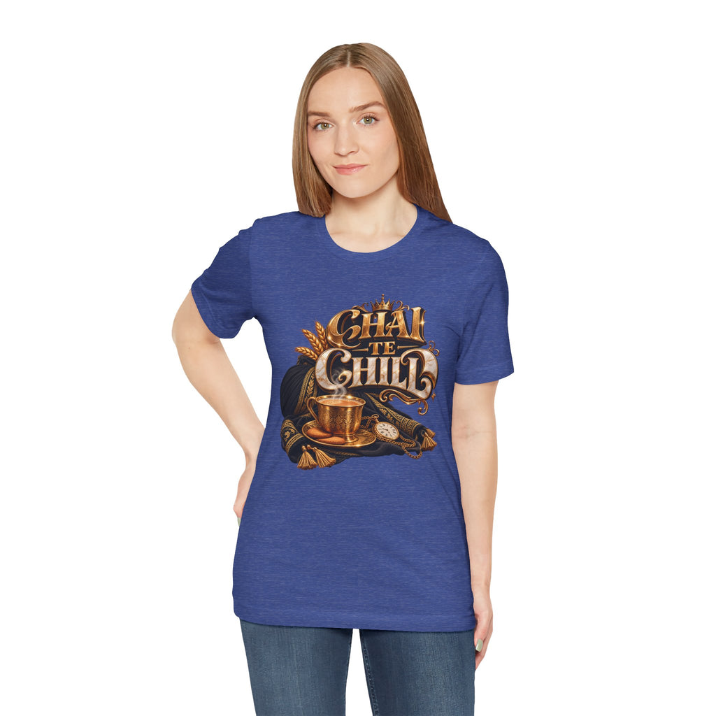 Chai Te Chilli T-Shirt — Vintage Indian Tea Design