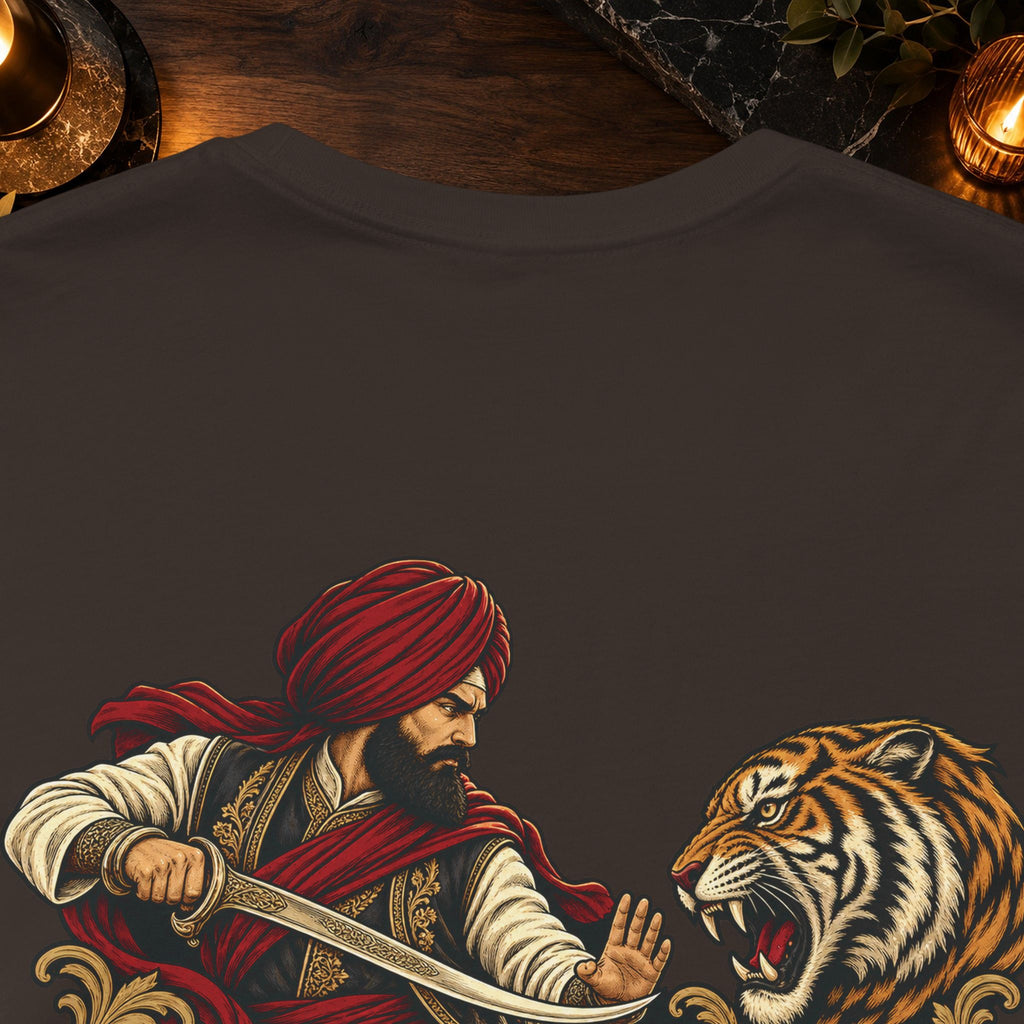 Nidar Viking Tiger Graphic T-Shirt