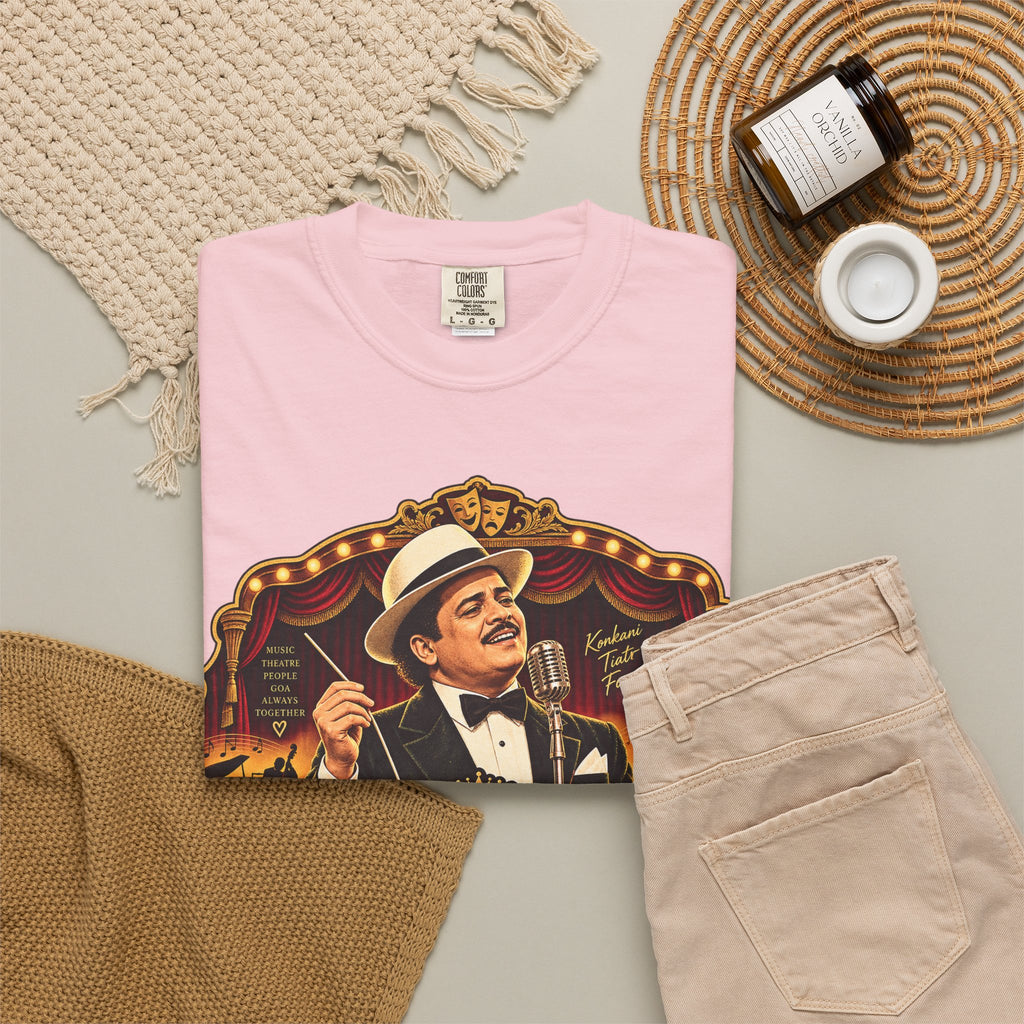 Alfred Rose Vintage Goan Music Graphic T-Shirt