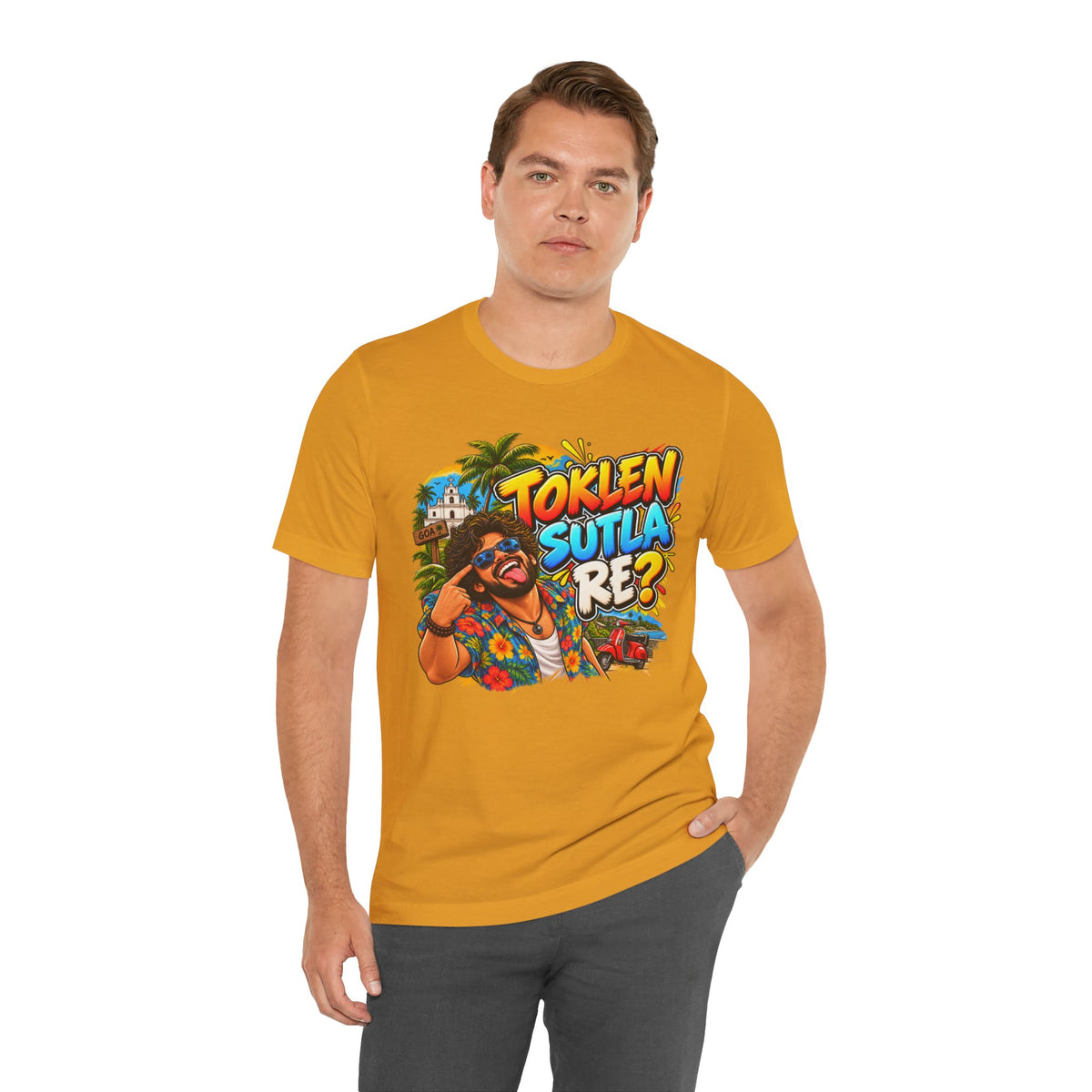 Toklen Sutla Re? | Goan Heritage Jersey T-Shirt