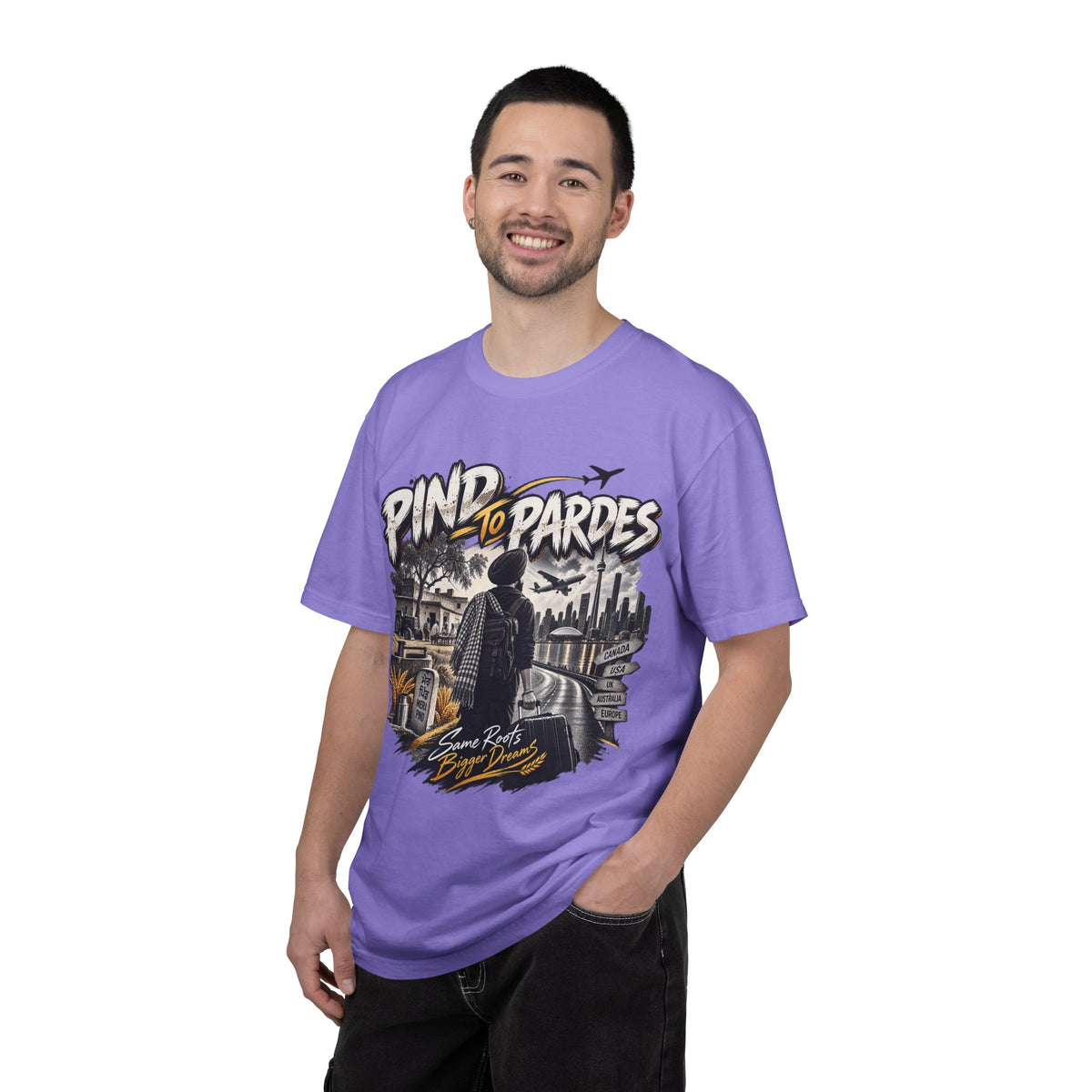 Pindo to Pardes Travel Graphic T-Shirt