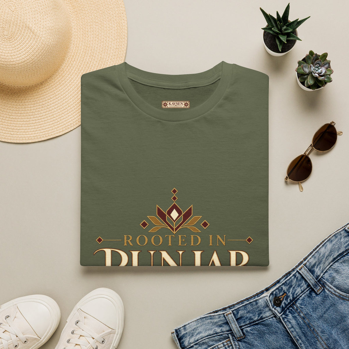 Rooted in Punjab The Root Heritage T-Shirt