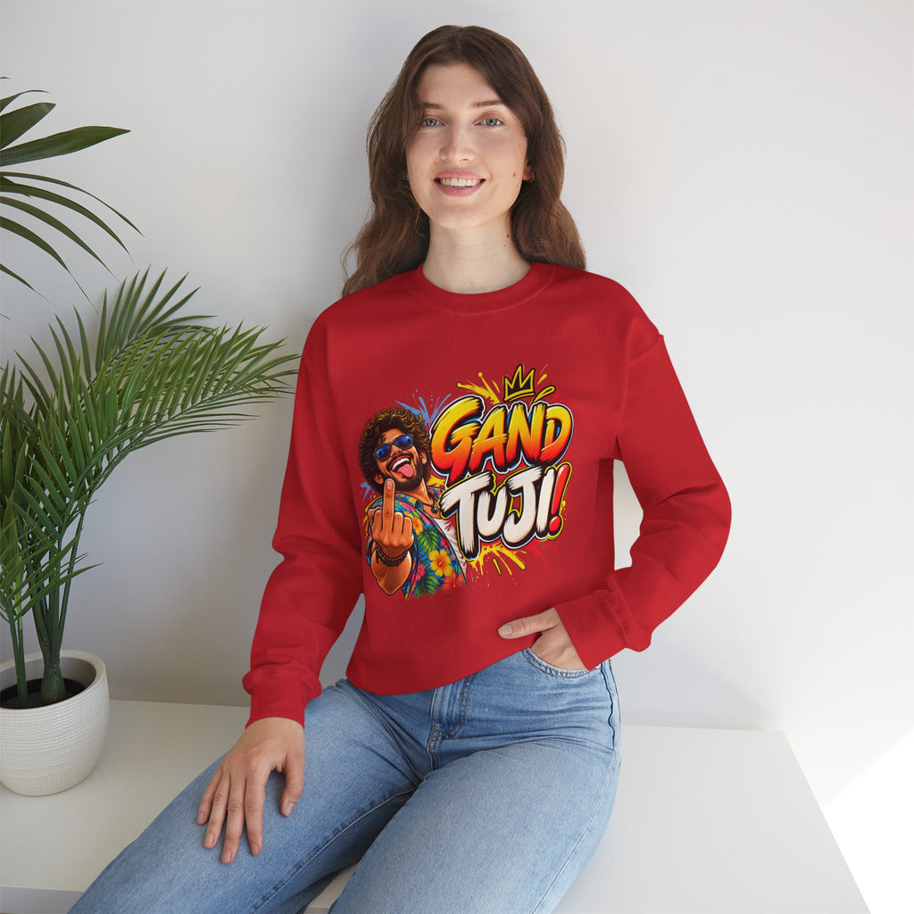 Gand Tuji! | Goan Heritage Crewneck Sweatshirt