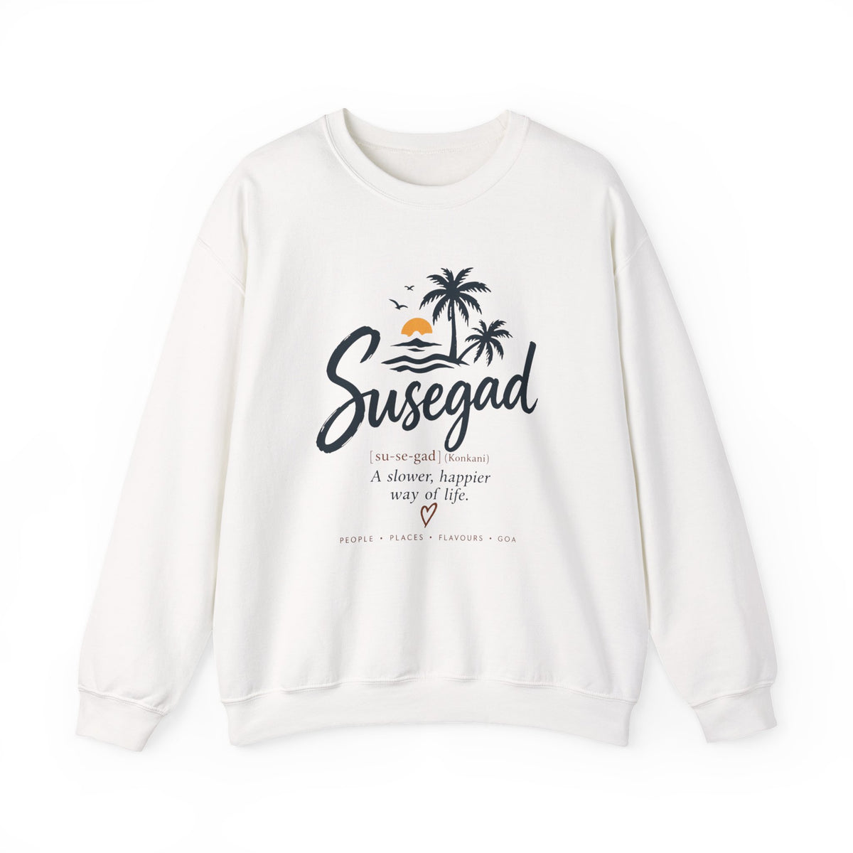 Susegad Sunrise Sweatshirt | Goan Heritage