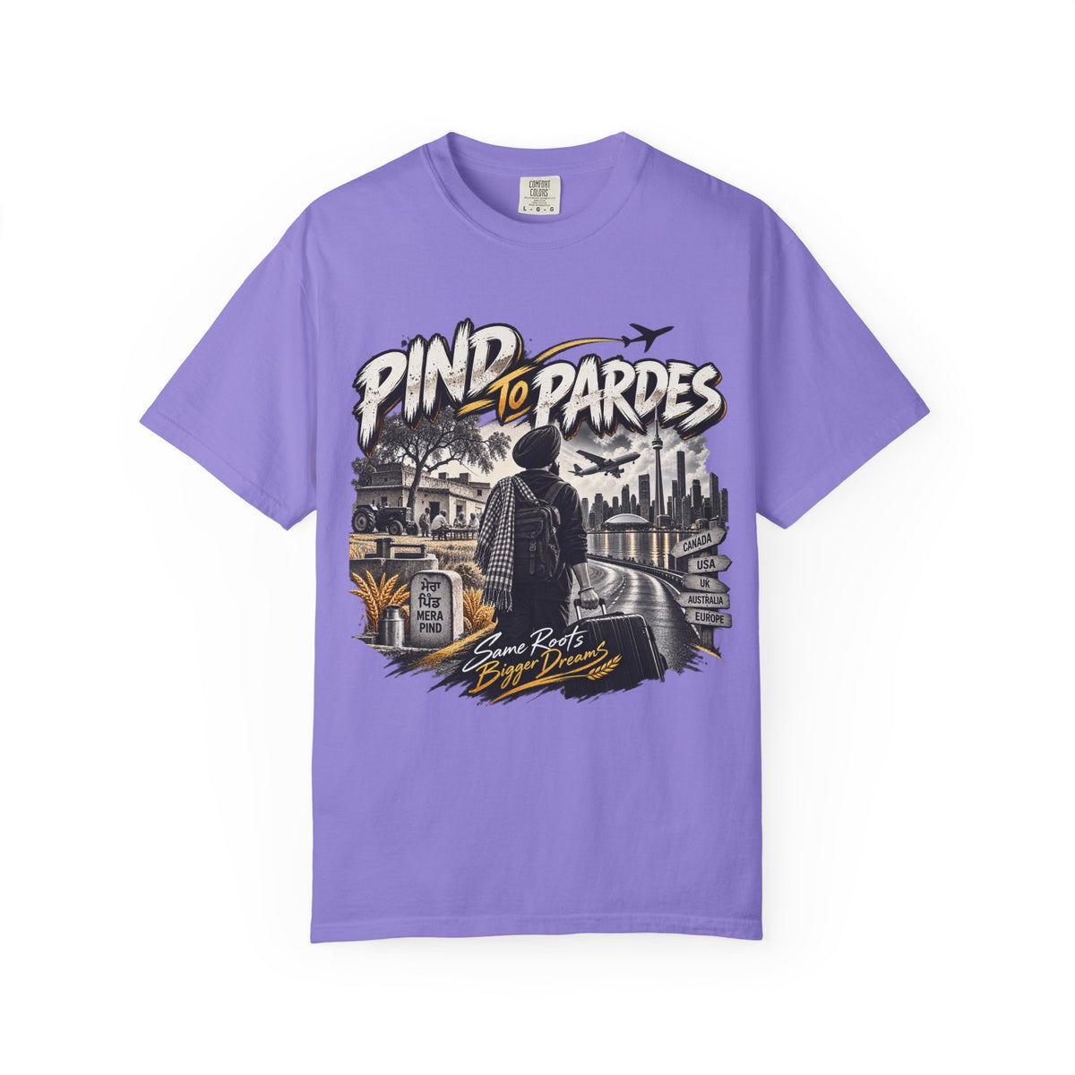 Pindo to Pardes Travel Graphic T-Shirt