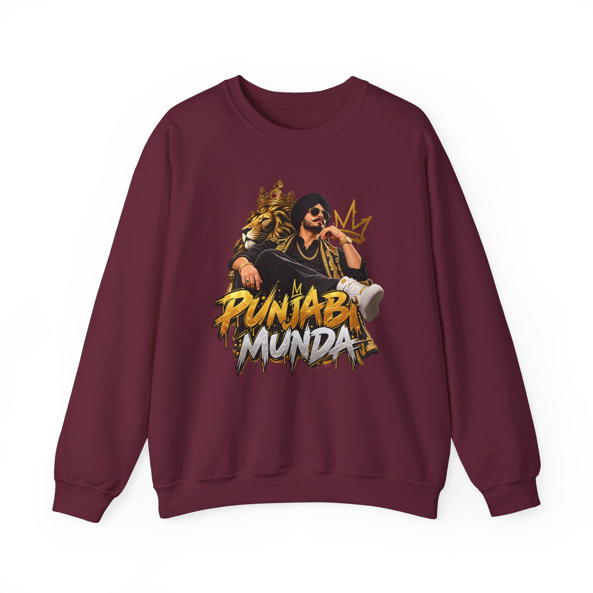Punjabi Munda Sweatshirt – Punjabi Pride Graphic Crewneck — product image 6