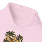 Susegad Squad Hoodie | Tropical Goan Sunset Graphic