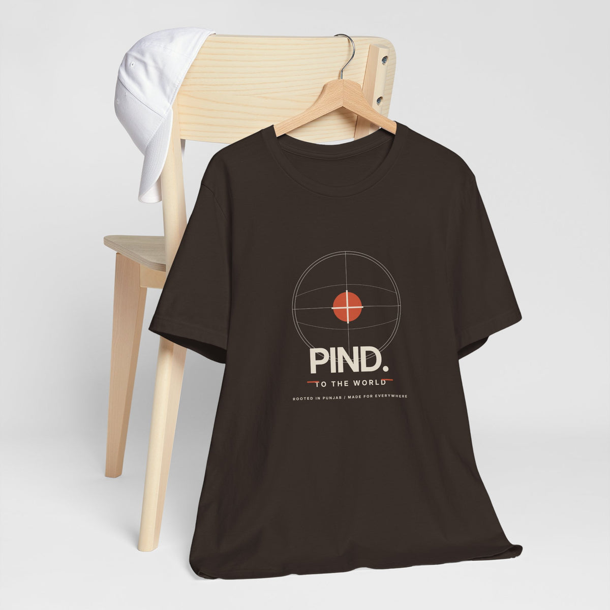 PIND Minimalist Basketball Graphic T-Shirt