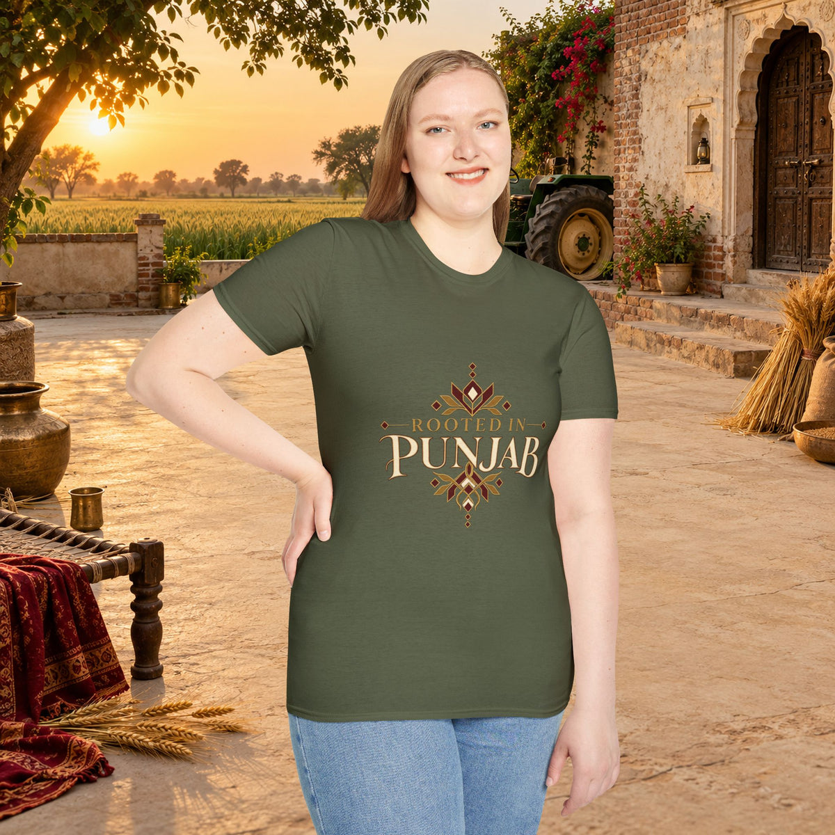 Rooted in Punjab The Root Heritage T-Shirt