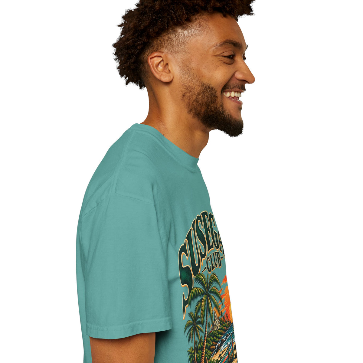 Susegad Club Sunset Beach Garment-Dyed T-Shirt