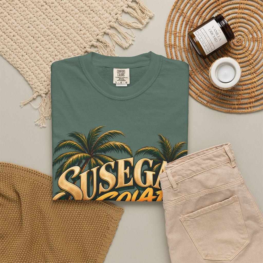 Susegad Squad Sunset Garment-Dyed T-Shirt