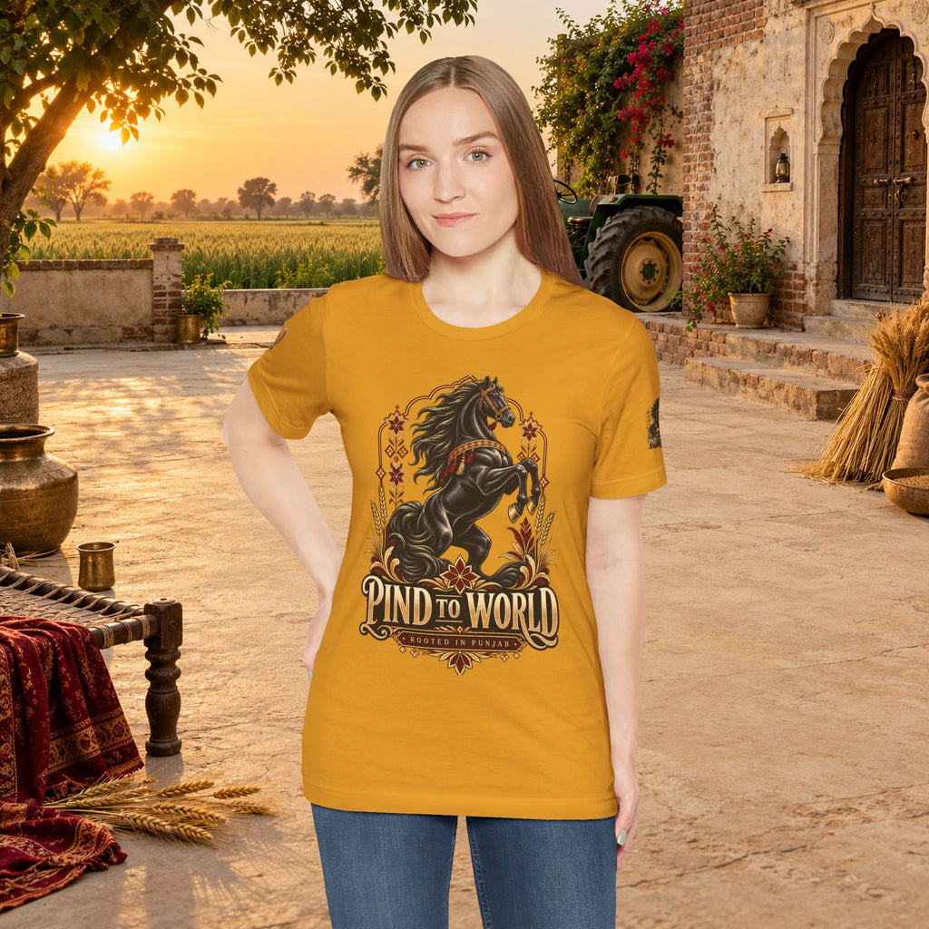 Pind to World Horse Graphic Tee