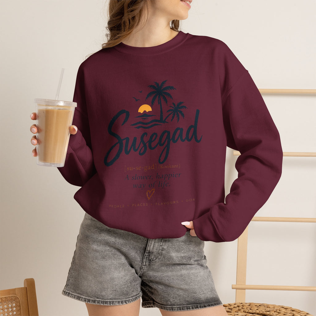 Susegad Sunrise Sweatshirt | Goan Heritage