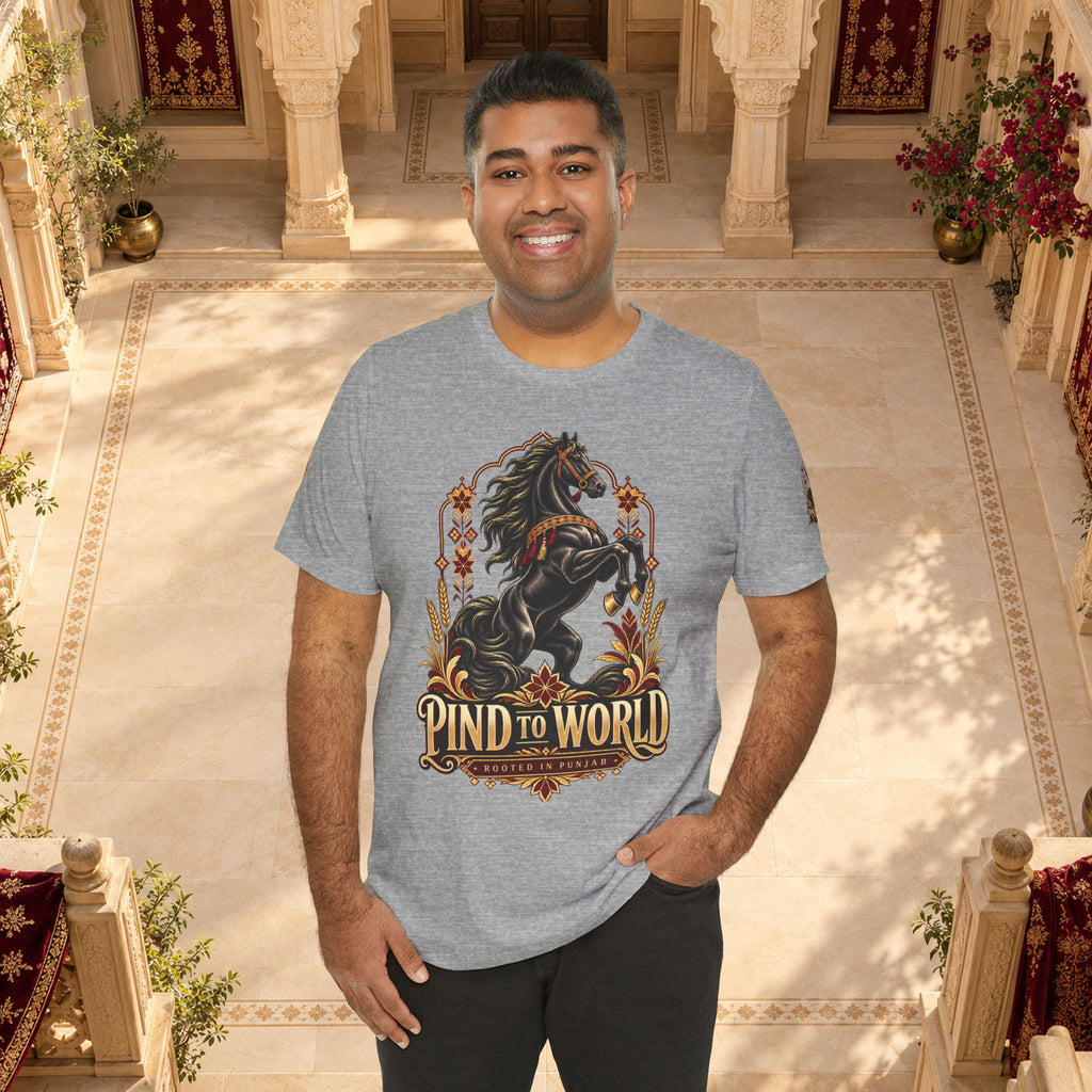 Pind to World Horse Graphic Tee