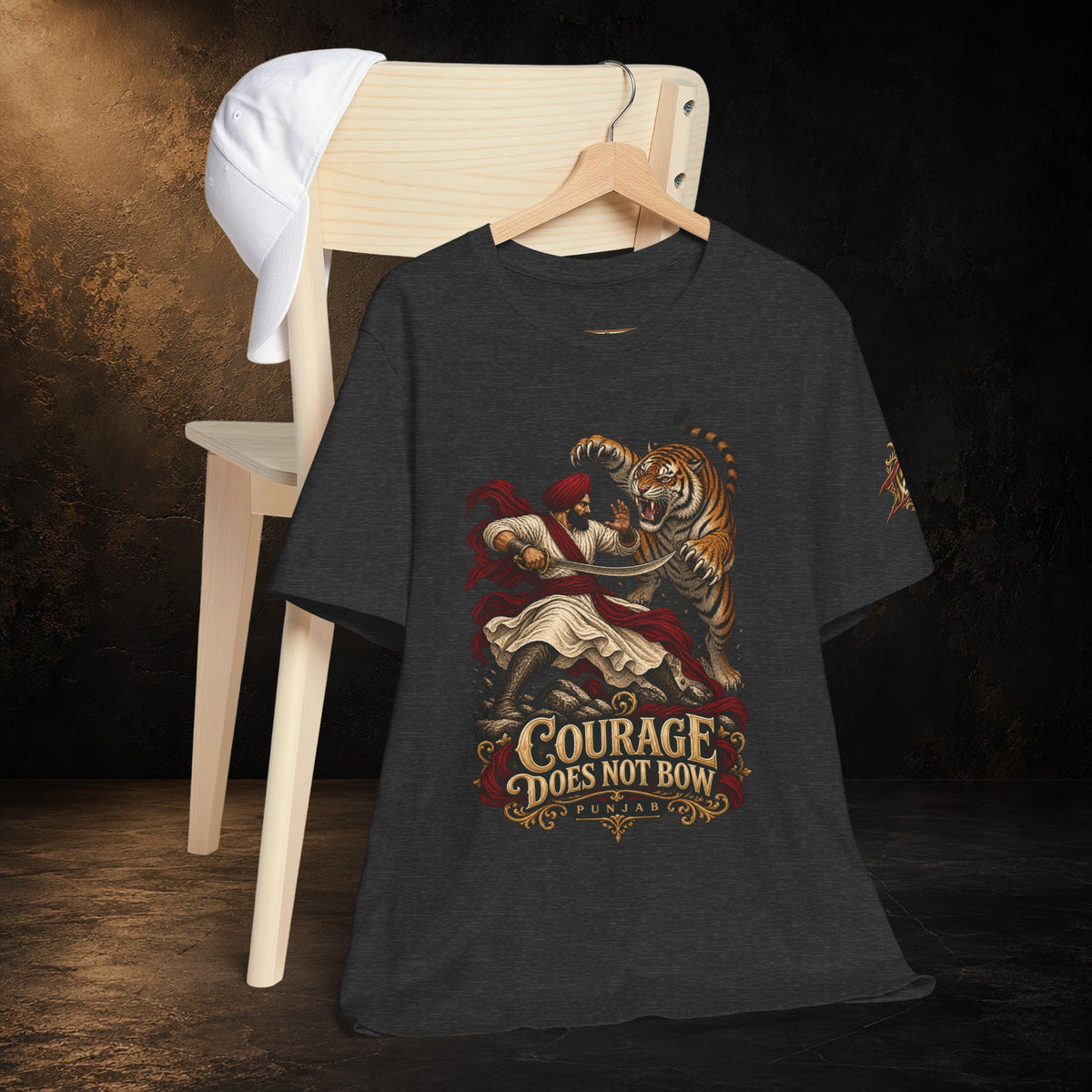Nidar Viking Tiger Graphic T-Shirt