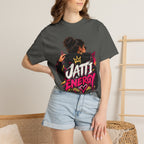 Jatti Energy Garment-Dyed T-Shirt | Punjabi-Inspired Graphic