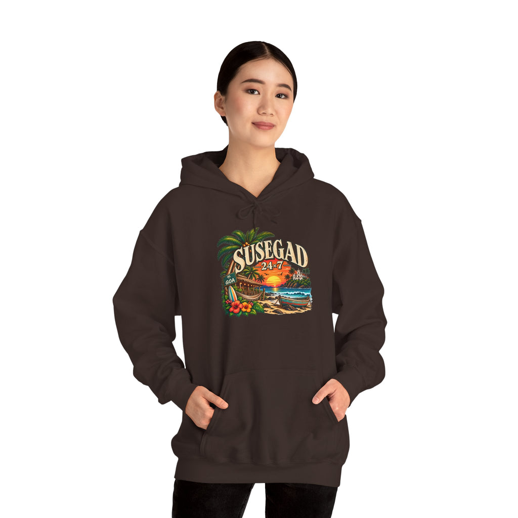 Susegad 24x7 Tropical Sunset Hoodie