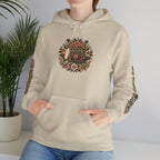 Bohemian Folk Art Drum Hoodie