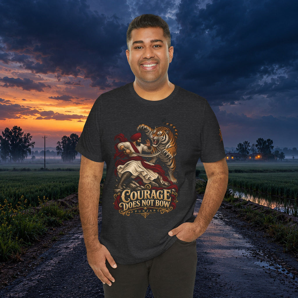Nidar Viking Tiger Graphic T-Shirt