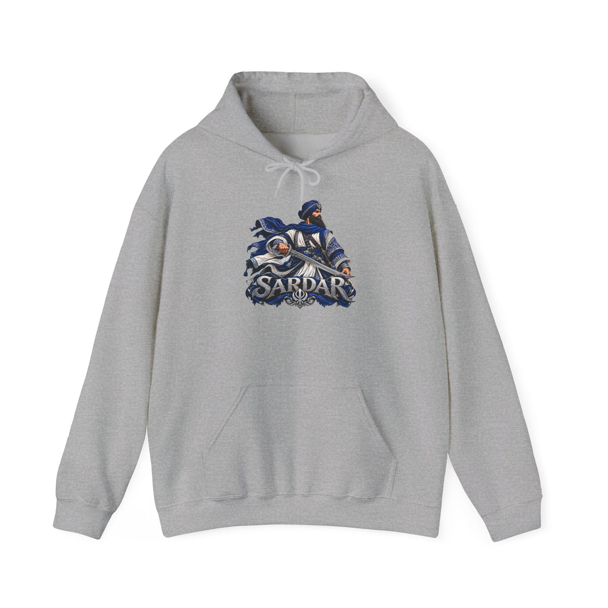 Sardar Motorcycle Rider Hoodie – Vintage Biker Helmet Graphic — product image 4