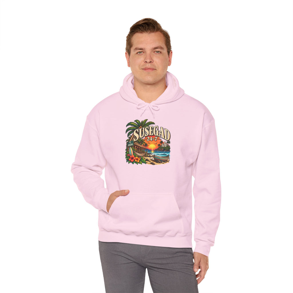 Susegad 24x7 Tropical Sunset Hoodie