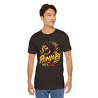 Punjabi Born to Stand Out Graphic T-Shirt | Turban Portrait Tee