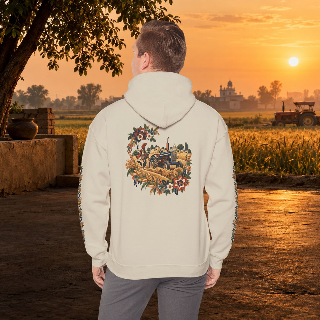 Bohemian Folk Art Drum Hoodie