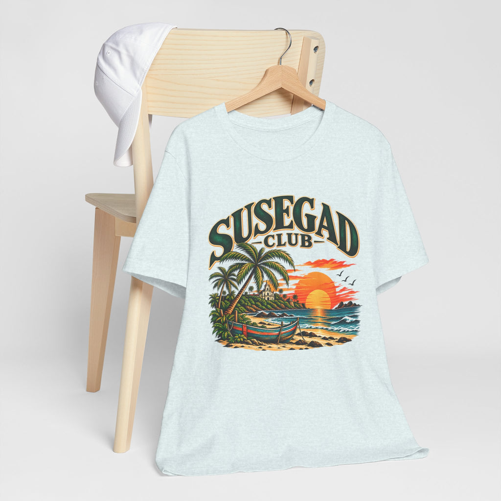 Susegad Club Sunset Beach Jersey T-Shirt