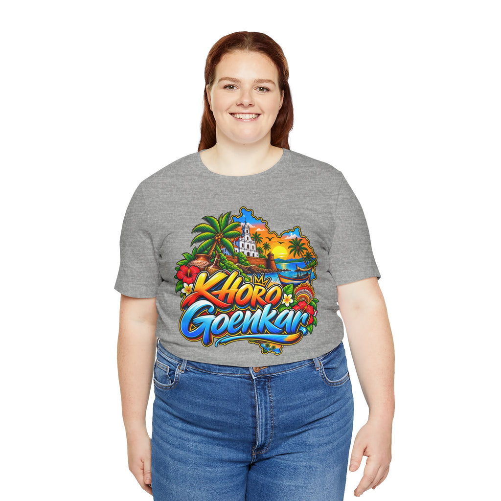 Khoro Goenkar | Goan Heritage Jersey T-Shirt