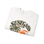 Susegad Club Tropical Sunset Crewneck Sweatshirt