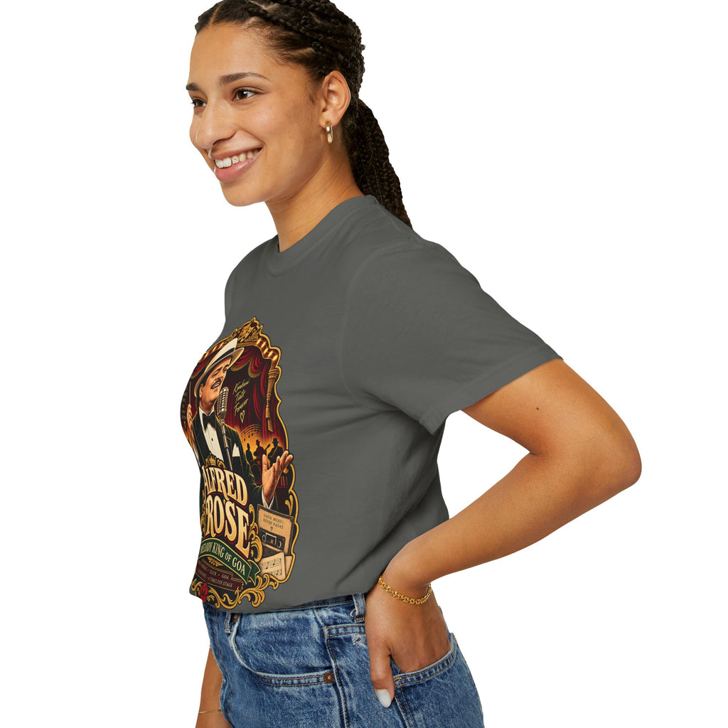 Alfred Rose Vintage Goan Music Graphic T-Shirt