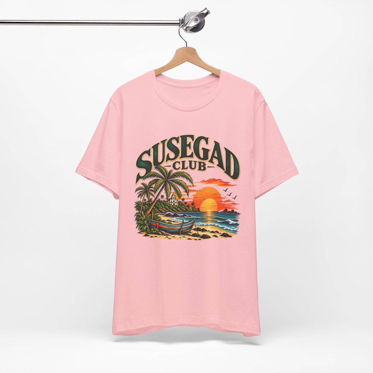 Susegad Club Sunset Beach Jersey T-Shirt
