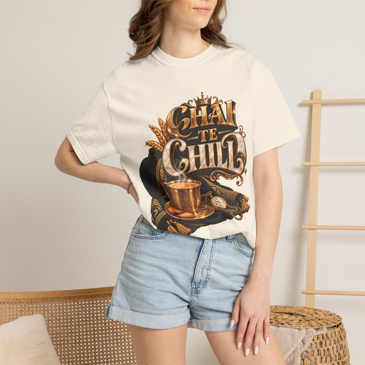Chai Te Chai Vintage-Style Tea Lover T-Shirt