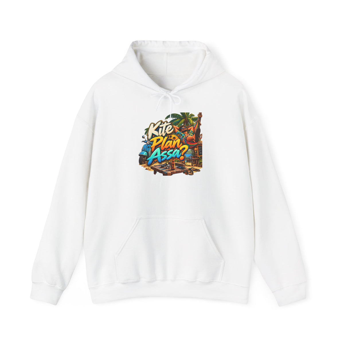 Kite Plan Assa? | Goan Heritage Heavy Blend Hoodie — Hammock Edition