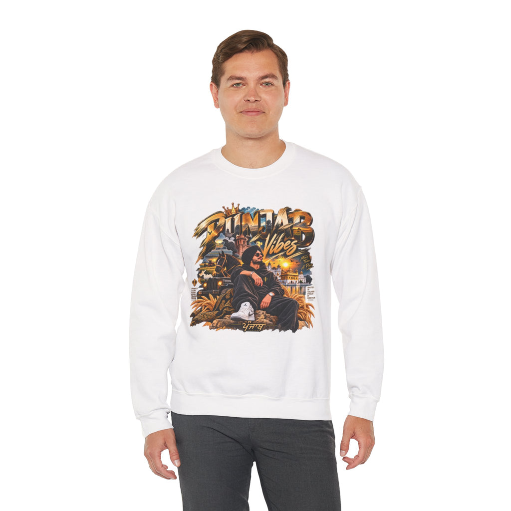 Crewneck Sweatshirt — Summer Vibes Graphic Pullover