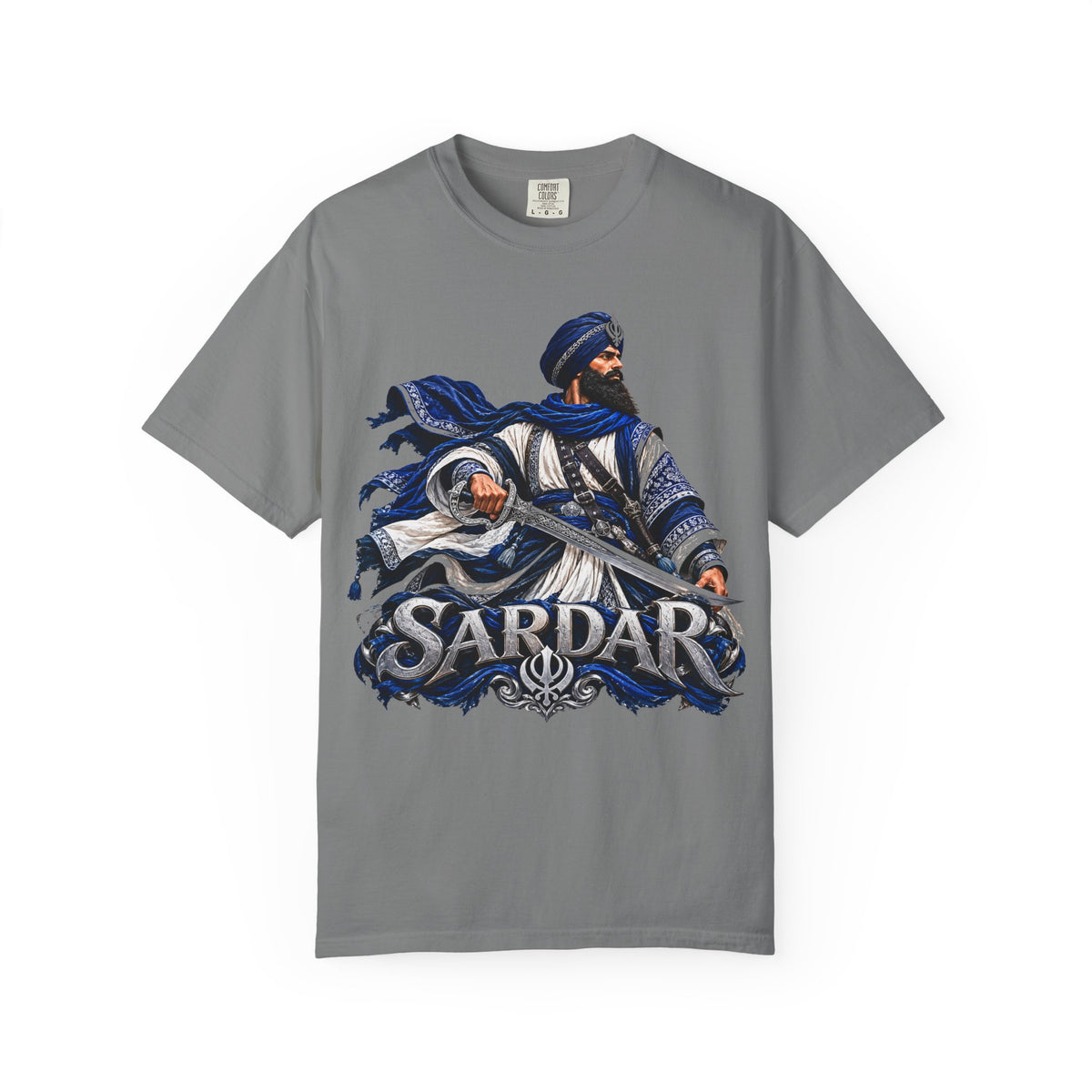 Sardar Warrior Sword Graphic T-Shirt – Sikh Heritage Tee — product image 4