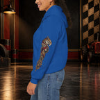 NIDAR Tiger and Bear Graphic Hoodie
