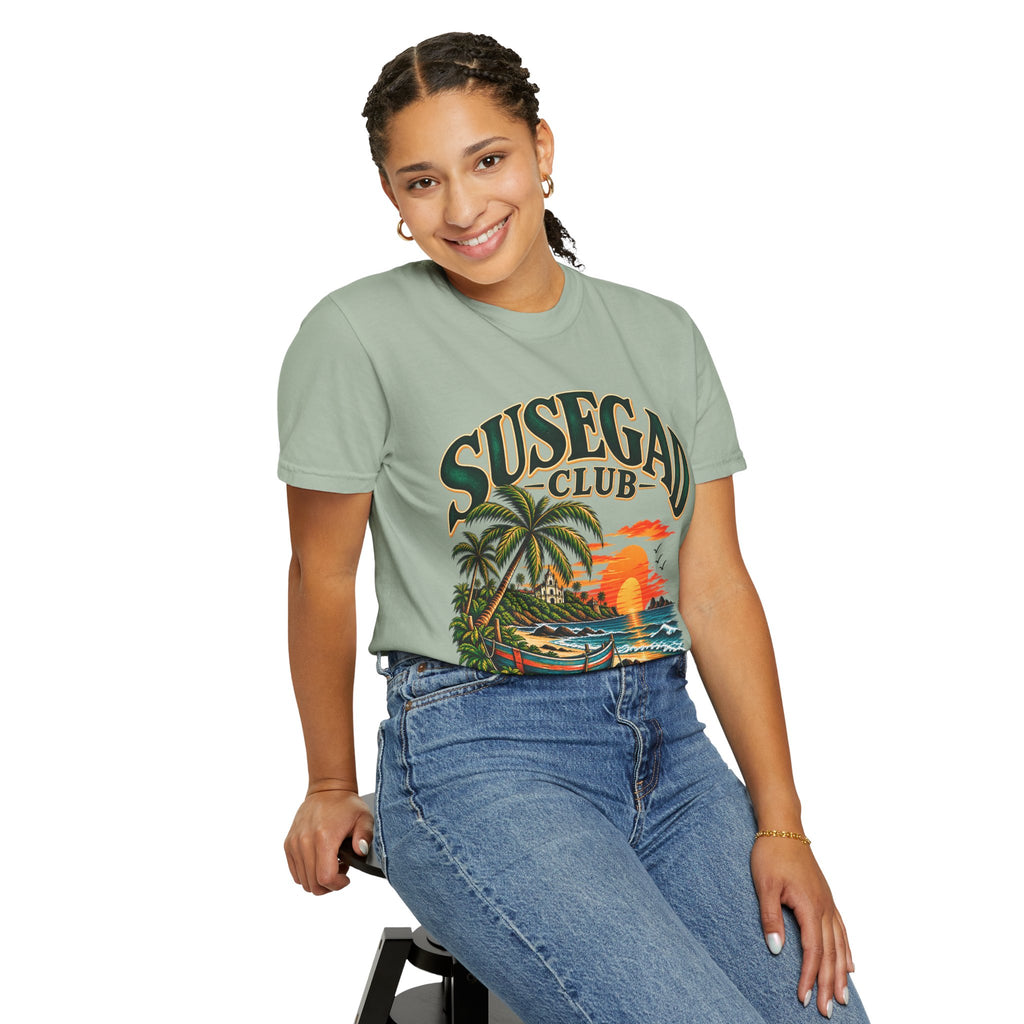 Susegad Club Sunset Beach Garment-Dyed T-Shirt