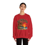 Susegad Club Tropical Sunset Crewneck Sweatshirt