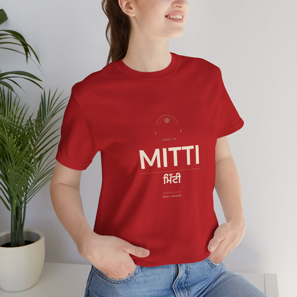 MITTI Minimalist Logo T-Shirt | Airlume Tee