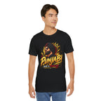 Punjabi Born to Stand Out Graphic T-Shirt | Turban Portrait Tee