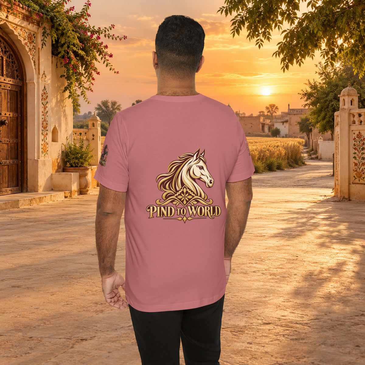 Pind to World Horse Graphic Tee