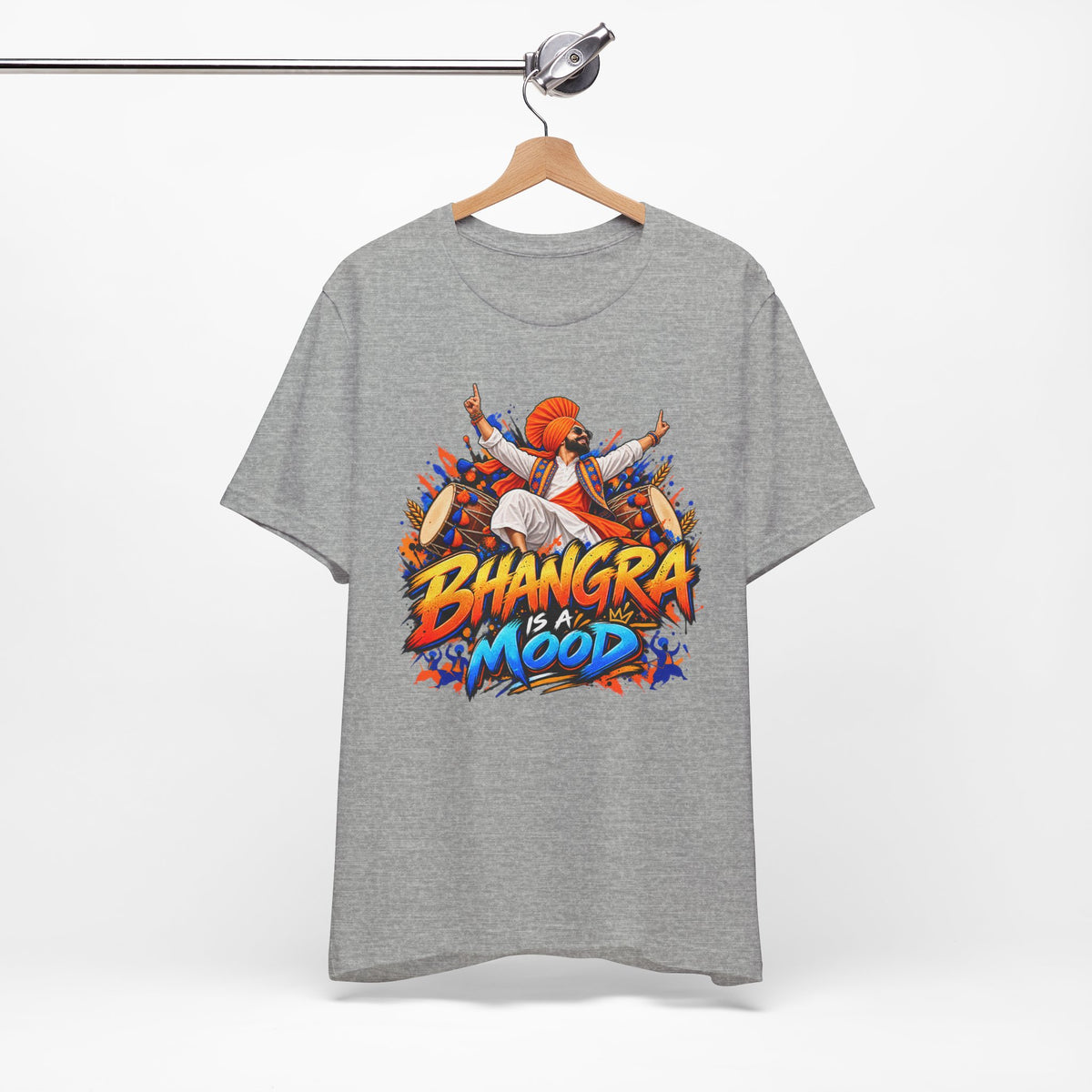Bhangra Is a Mood Graphic T-Shirt | Punjabi Dance Tee