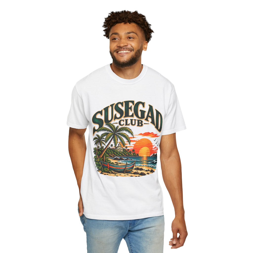 Susegad Club Sunset Beach Garment-Dyed T-Shirt