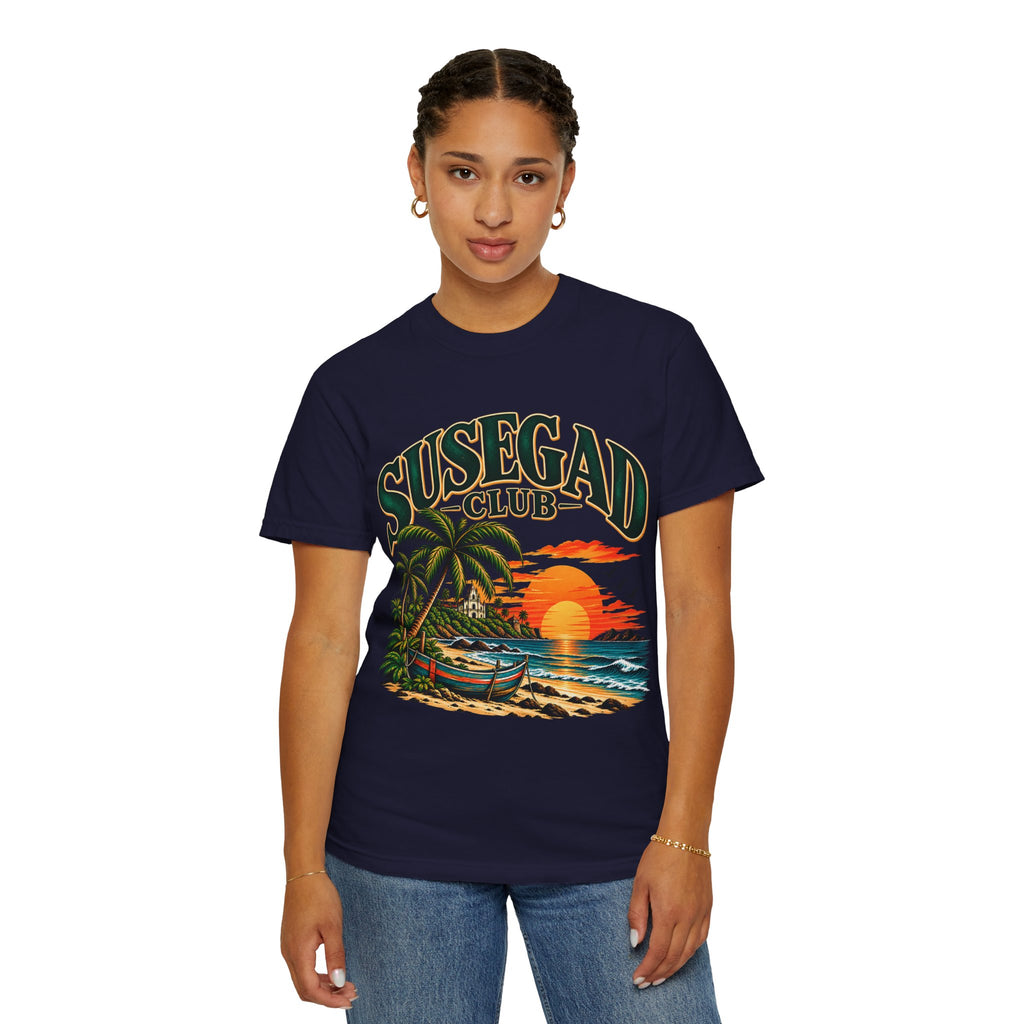 Susegad Club Sunset Beach Garment-Dyed T-Shirt