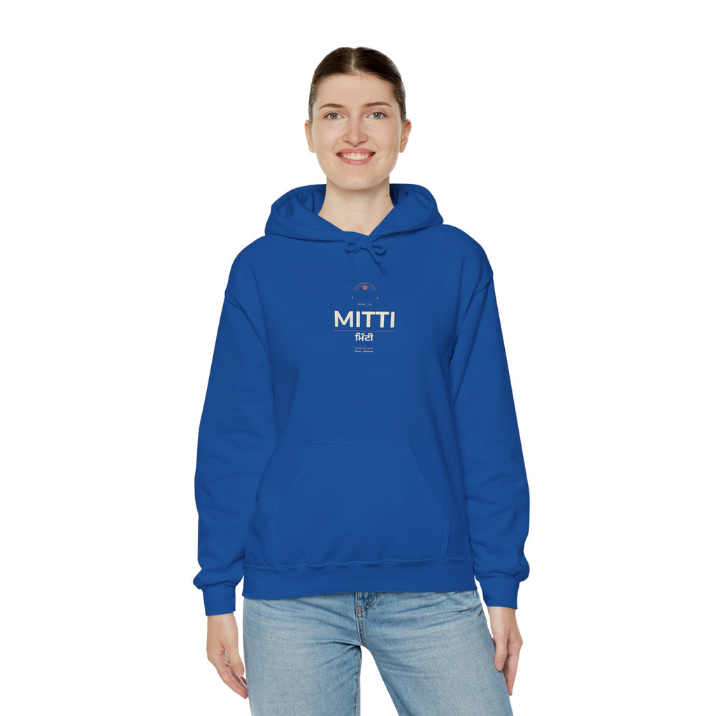 Mitti Melts Hoodie | Punjabi Heritage Graphic Sweatshirt