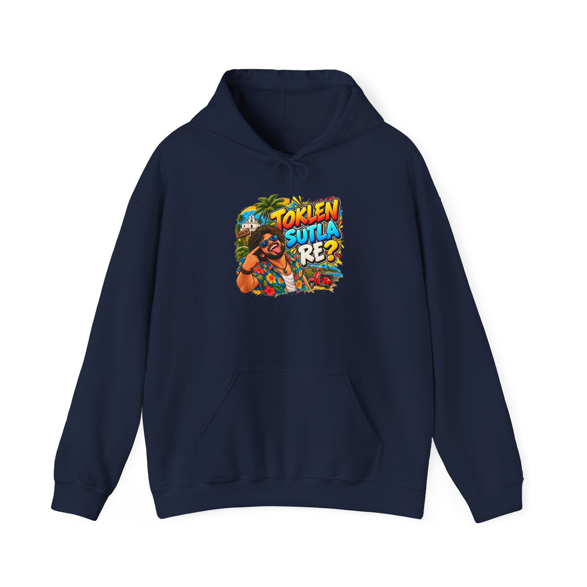Toklen Sutla Re? – Goan Heritage Heavy Blend Hoodie — product image 5