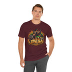 Desi Motorcycle Graphic Tee – Retro Biker India Pride T-Shirt