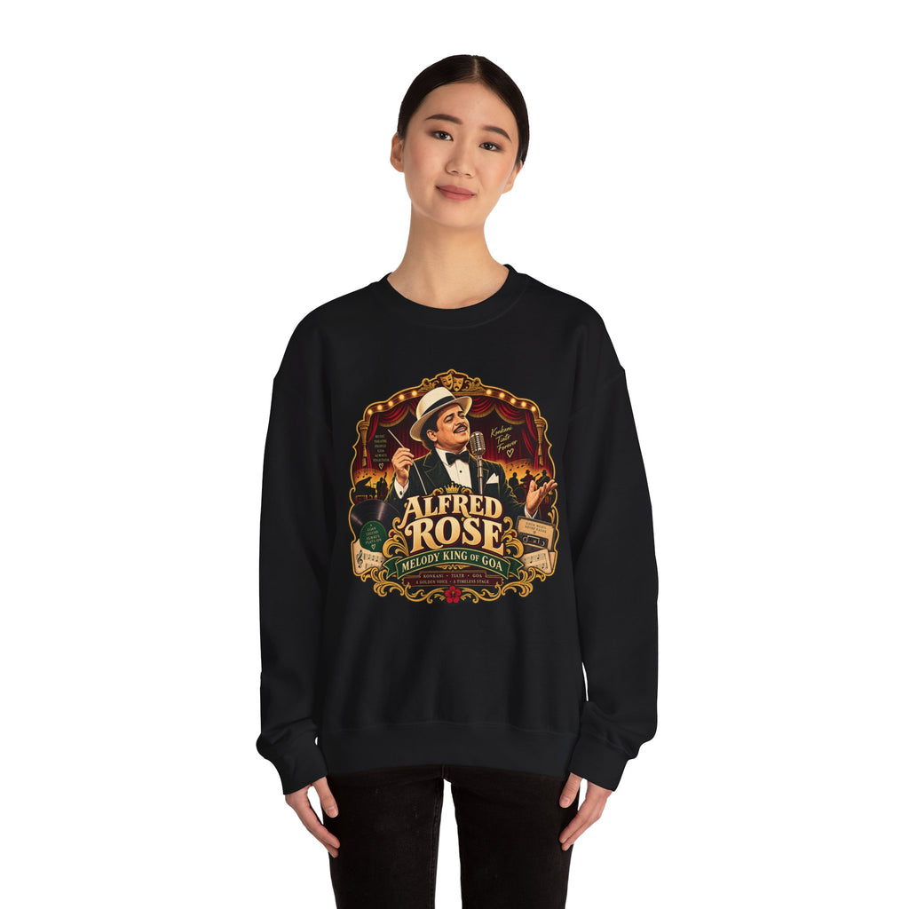 Alfred Rose Vintage Jazz Crewneck Sweatshirt